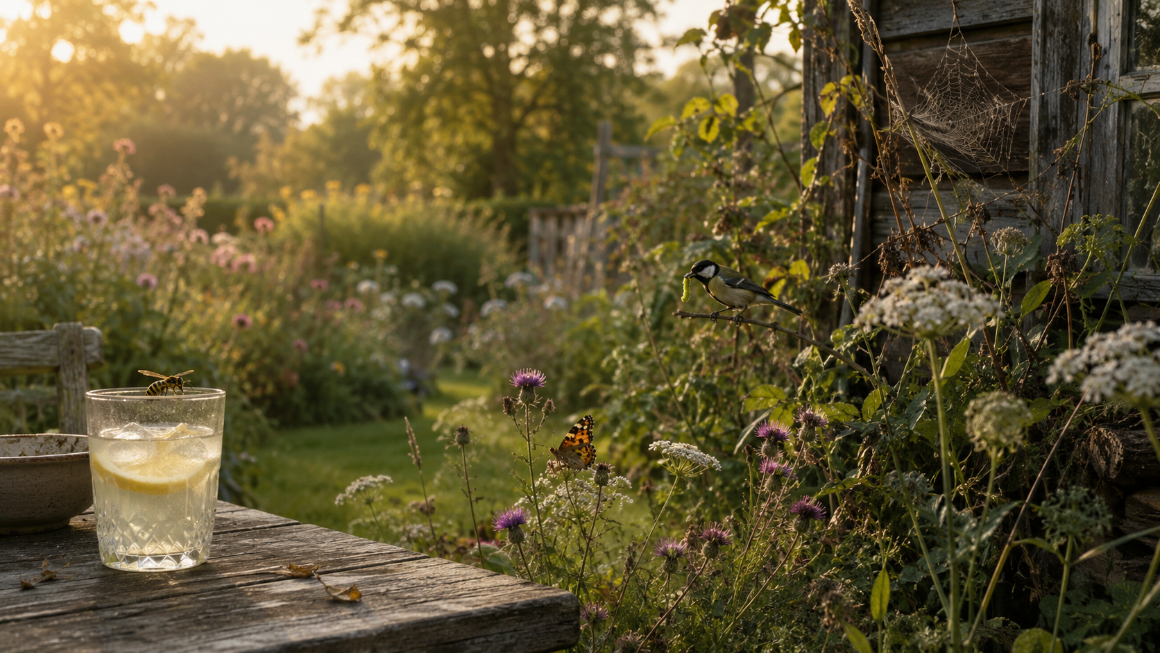 Wespen zijn nutteloos. Toch? Hoe alles in je tuin met elkaar samenhangt